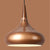 Modern And Simple Single Head Solid Wood Chandelier