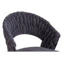 Dining room chair Wave Braided | Anthracite