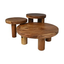 Round coffee table