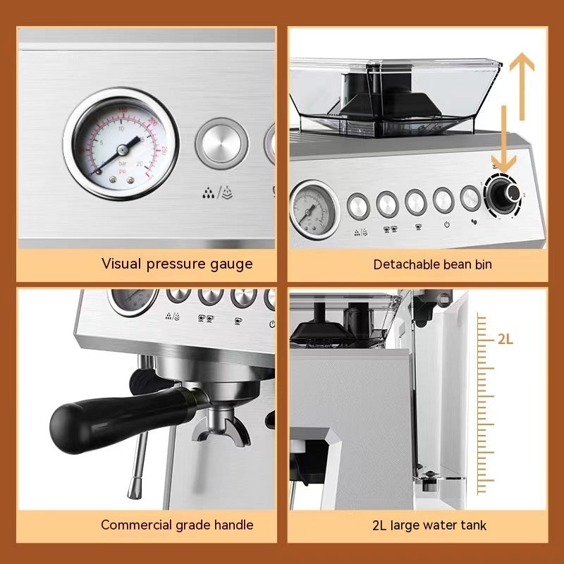 Italian Coffee Machine Fully Automatic  Ground Concentrate