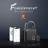 Smart Fingerprint Padlock Bluetooth  Anti-theft Lock Remote