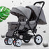 Children's  Stroller   Baby Front And Rear Sitting Plus-sized Four-wheel