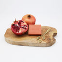 Solid natural soap sensual pomegranate