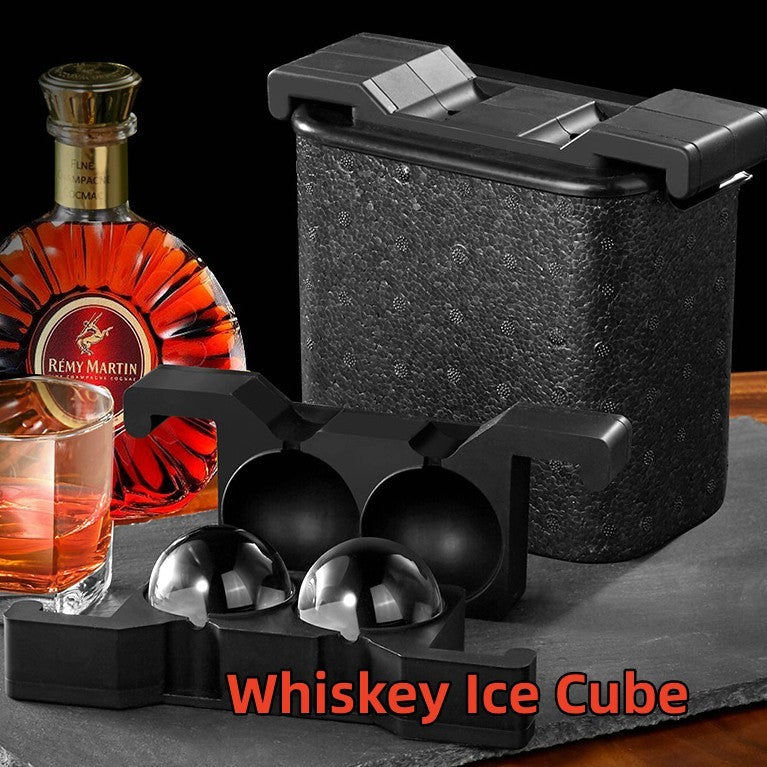 Whiskey  Ice Skull Box Crystal