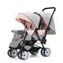 Children's  Stroller   Baby Front And Rear Sitting Plus-sized Four-wheel