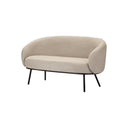 Mars two-seater sofa beige