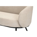 Mars two-seater sofa beige