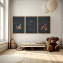 Woodland animals Children's room poster